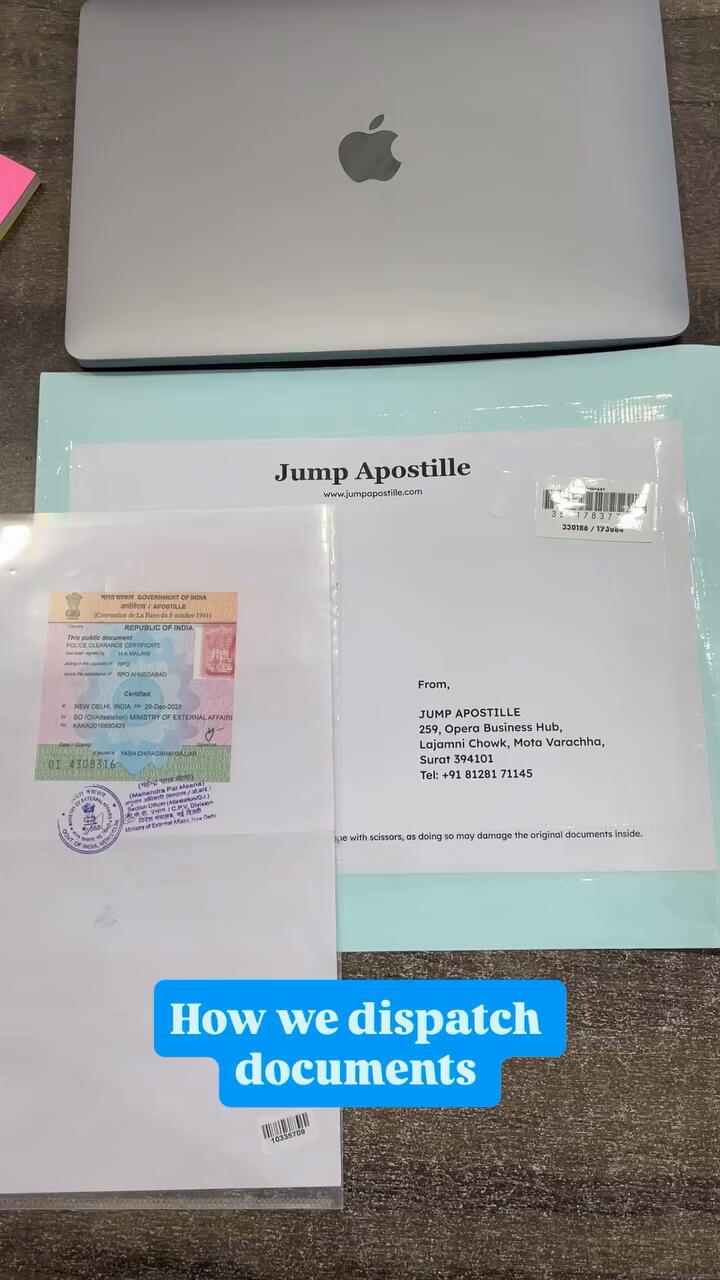 How we dispatch documents